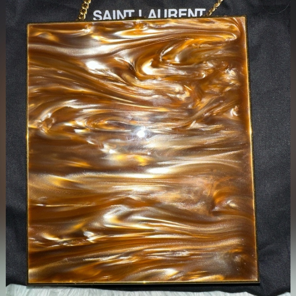 Saint Laurent Marble Pattern Tuxedo Box Bag - Picture 8 of 16